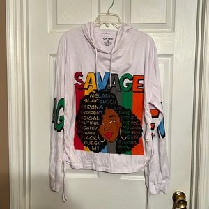 Savage Top with Hood
